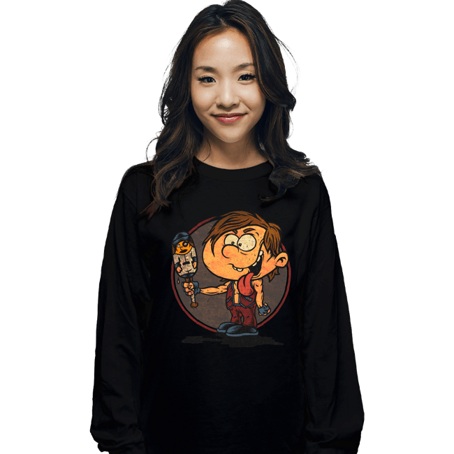 Secret_Shirts Long Sleeve Shirts, Unisex / Small / Black Ajax's Popsicle