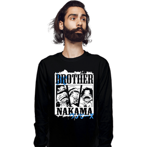 Shirts Long Sleeve Shirts, Unisex / Small / Black Brother Nakama