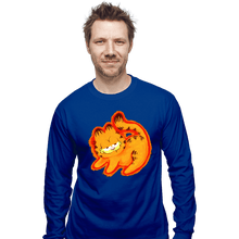 Load image into Gallery viewer, Daily_Deal_Shirts Long Sleeve Shirts, Unisex / Small / Royal Blue The Lasagna King
