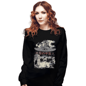 Shirts Long Sleeve Shirts, Unisex / Small / Black Attack on London