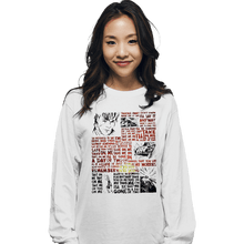 Load image into Gallery viewer, Shirts Long Sleeve Shirts, Unisex / Small / White Take On Me

