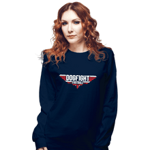 Load image into Gallery viewer, Daily_Deal_Shirts Long Sleeve Shirts, Unisex / Small / Navy Top Dogfight
