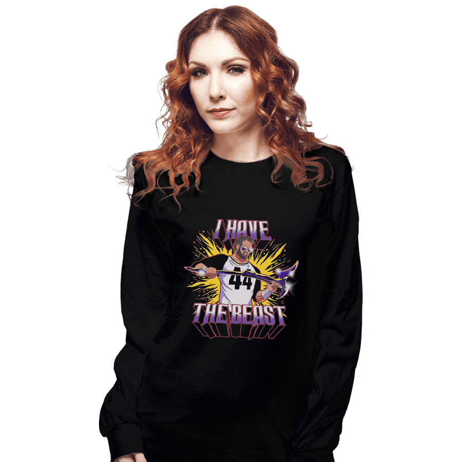 Shirts Long Sleeve Shirts, Unisex / Small / Black I Have The Beast