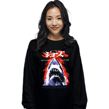 Load image into Gallery viewer, Shirts Long Sleeve Shirts, Unisex / Small / Black Jaws
