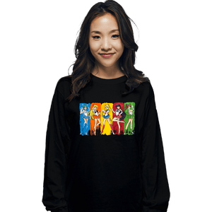 Daily_Deal_Shirts Long Sleeve Shirts, Unisex / Small / Black The Sailor Scouts