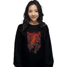 Load image into Gallery viewer, Shirts Long Sleeve Shirts, Unisex / Small / Black Doomslayer
