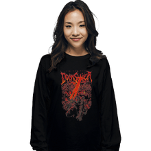 Load image into Gallery viewer, Shirts Long Sleeve Shirts, Unisex / Small / Black Doomslayer
