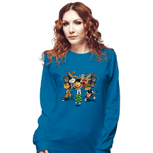 Load image into Gallery viewer, Daily_Deal_Shirts Long Sleeve Shirts, Unisex / Small / Sapphire Sk8r Kidz
