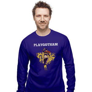 Shirts Long Sleeve Shirts, Unisex / Small / Violet Playgotham Batgirl