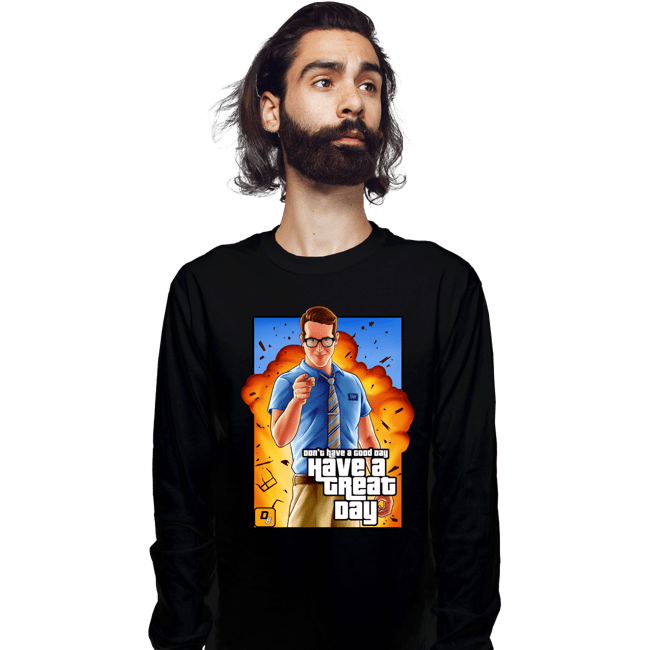 Shirts Long Sleeve Shirts, Unisex / Small / Black Have A Great Day