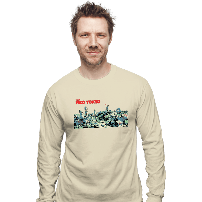 Secret_Shirts Long Sleeve Shirts, Unisex / Small / Natural Visit Neo Tokyo