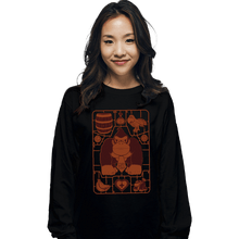Load image into Gallery viewer, Daily_Deal_Shirts Long Sleeve Shirts, Unisex / Small / Black Donkey Kong Model Sprue

