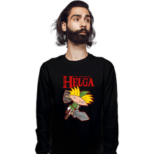 Load image into Gallery viewer, Daily_Deal_Shirts Long Sleeve Shirts, Unisex / Small / Black The Legend Of Helga
