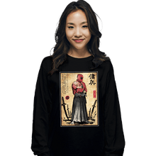 Load image into Gallery viewer, Daily_Deal_Shirts Long Sleeve Shirts, Unisex / Small / Black Red Ronin
