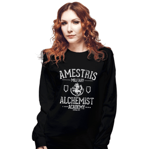 Shirts Long Sleeve Shirts, Unisex / Small / Black Alchemy Academy