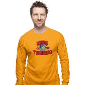 Shirts Long Sleeve Shirts, Unisex / Small / Gold King Of The Thrillho