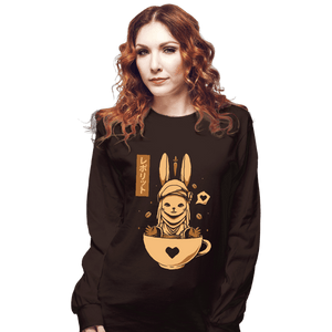 Shirts Long Sleeve Shirts, Unisex / Small / Dark Chocolate Loporrit Coffee