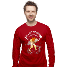 Load image into Gallery viewer, Daily_Deal_Shirts Long Sleeve Shirts, Unisex / Small / Red The Last Air Guitar
