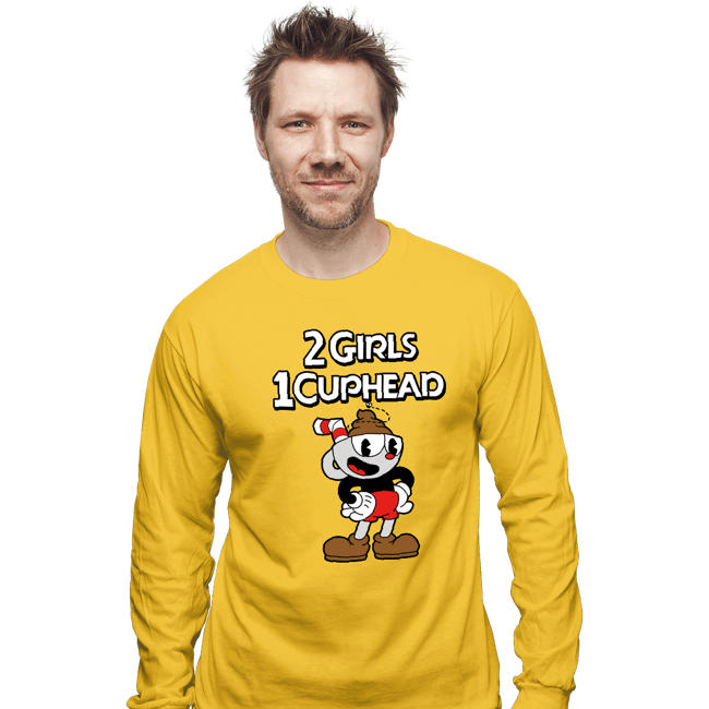 Secret_Shirts Long Sleeve Shirts, Unisex / Small / Gold 1 Cup