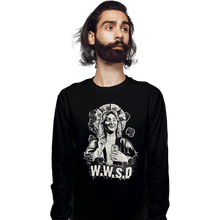 Load image into Gallery viewer, Shirts Long Sleeve Shirts, Unisex / Small / Black WWSD

