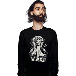 Shirts Long Sleeve Shirts, Unisex / Small / Black WWSD