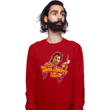 Load image into Gallery viewer, Daily_Deal_Shirts Long Sleeve Shirts, Unisex / Small / Red The Wings Of Liberty
