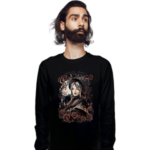 Shirts Long Sleeve Shirts, Unisex / Small / Black Lady Of Dreams