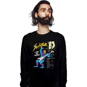 Shirts Long Sleeve Shirts, Unisex / Small / Black Skeletour 83