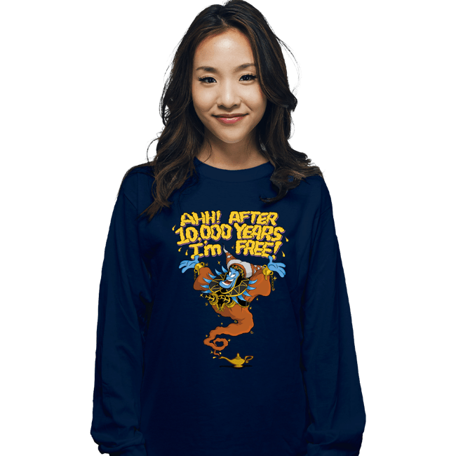 Secret_Shirts Long Sleeve Shirts, Unisex / Small / Navy Geniepulsa