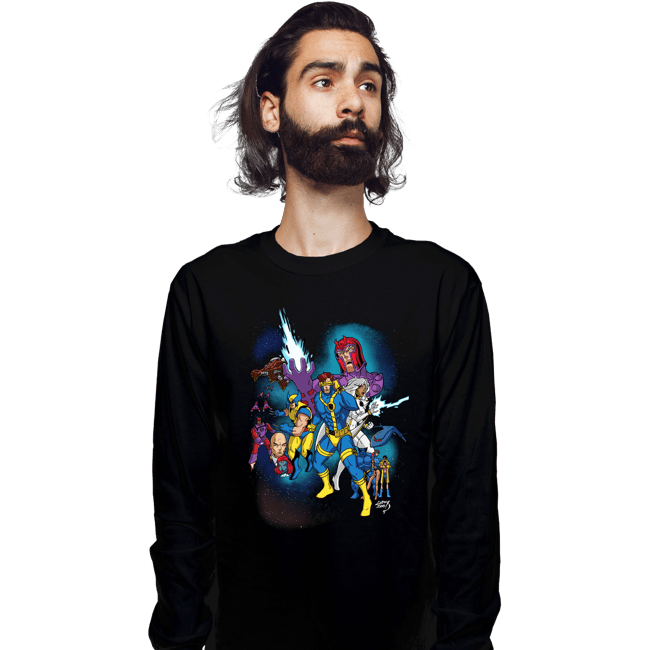 Secret_Shirts Long Sleeve Shirts, Unisex / Small / Black Mutant Wars