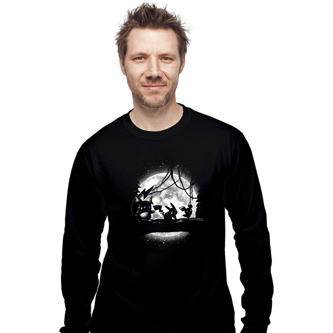 Shirts Long Sleeve Shirts, Unisex / Small / Black Moonlight Electric Types