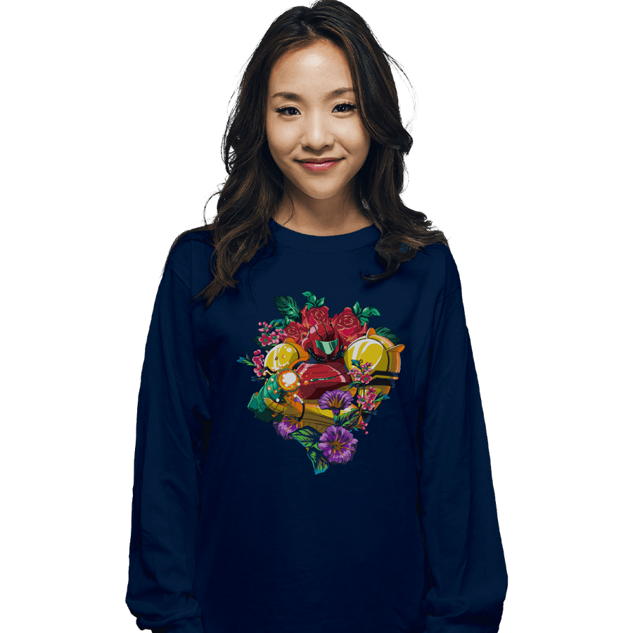 Shirts Long Sleeve Shirts, Unisex / Small / Navy The Bounty Hunter