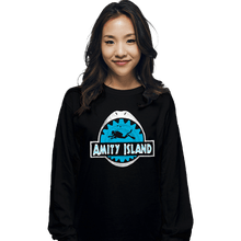 Load image into Gallery viewer, Daily_Deal_Shirts Long Sleeve Shirts, Unisex / Small / Black Amity Island
