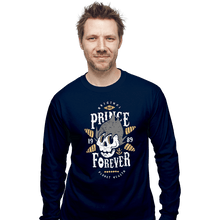 Load image into Gallery viewer, Shirts Long Sleeve Shirts, Unisex / Small / Navy Prince Forever
