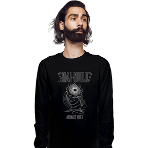 Daily_Deal_Shirts Long Sleeve Shirts, Unisex / Small / Black Kashmir