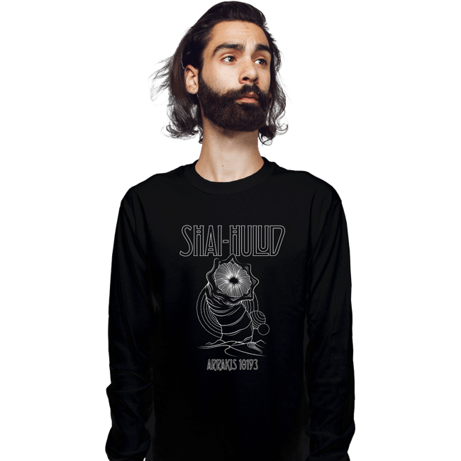 Daily_Deal_Shirts Long Sleeve Shirts, Unisex / Small / Black Kashmir