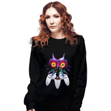 Load image into Gallery viewer, Secret_Shirts Long Sleeve Shirts, Unisex / Small / Black Majora 64
