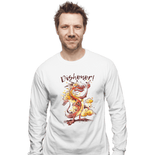 Load image into Gallery viewer, Shirts Long Sleeve Shirts, Unisex / Small / White Dishonor
