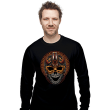 Load image into Gallery viewer, Daily_Deal_Shirts Long Sleeve Shirts, Unisex / Small / Black Rebel Helmet
