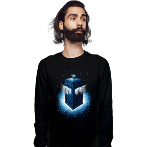Daily_Deal_Shirts Long Sleeve Shirts, Unisex / Small / Black Time And Relative Dimension In Space