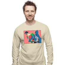 Load image into Gallery viewer, Daily_Deal_Shirts Long Sleeve Shirts, Unisex / Small / Natural Everybody Hates Robin
