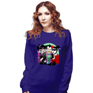 Shirts Long Sleeve Shirts, Unisex / Small / Violet Jokie