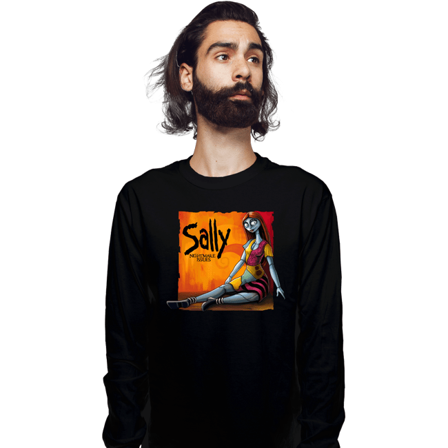 Daily_Deal_Shirts Long Sleeve Shirts, Unisex / Small / Black Nightmare Issues