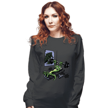 Load image into Gallery viewer, Secret_Shirts Long Sleeve Shirts, Unisex / Small / Charcoal Training For Kaiju
