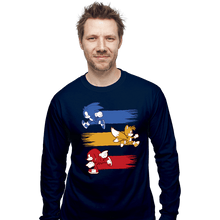 Load image into Gallery viewer, Daily_Deal_Shirts Long Sleeve Shirts, Unisex / Small / Navy Runners

