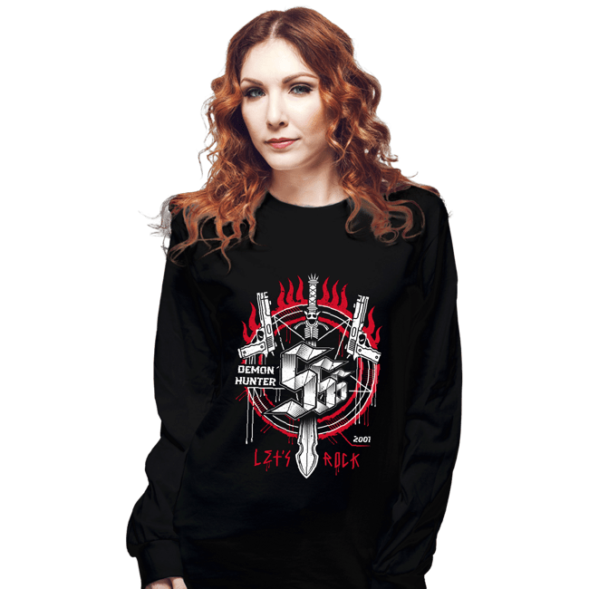 Shirts Long Sleeve Shirts, Unisex / Small / Black Triple S Hunter