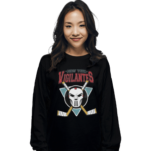 Shirts Long Sleeve Shirts, Unisex / Small / Black Go Vigilantes