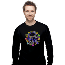 Load image into Gallery viewer, Shirts Long Sleeve Shirts, Unisex / Small / Black Neon Sonic

