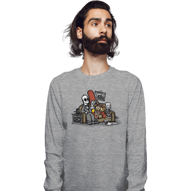 Daily_Deal_Shirts Long Sleeve Shirts, Unisex / Small / Sports Grey The Skellingtons