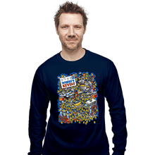 Load image into Gallery viewer, Secret_Shirts Long Sleeve Shirts, Unisex / Small / Navy Where&#39;s Kevin
